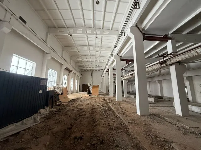 Пролёт основного производственного корпуса